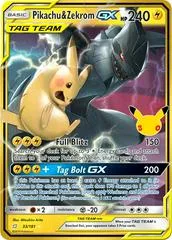 Pikachu & Zekrom GX #33
