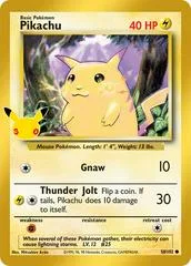 Pikachu #58