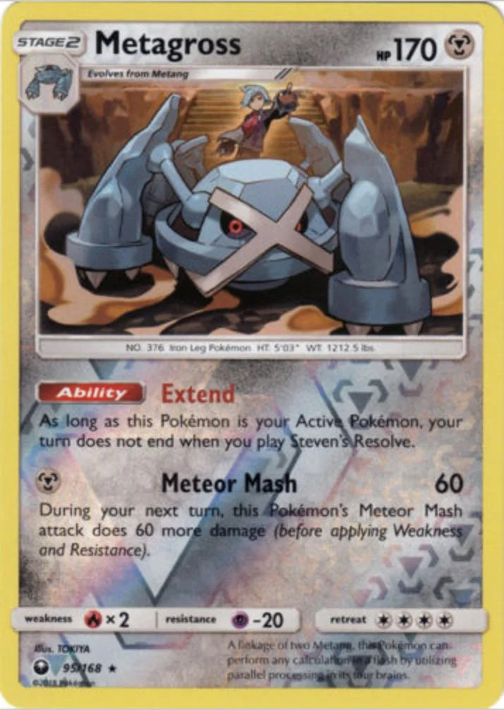 Metagross [Reverse Holo] #95
