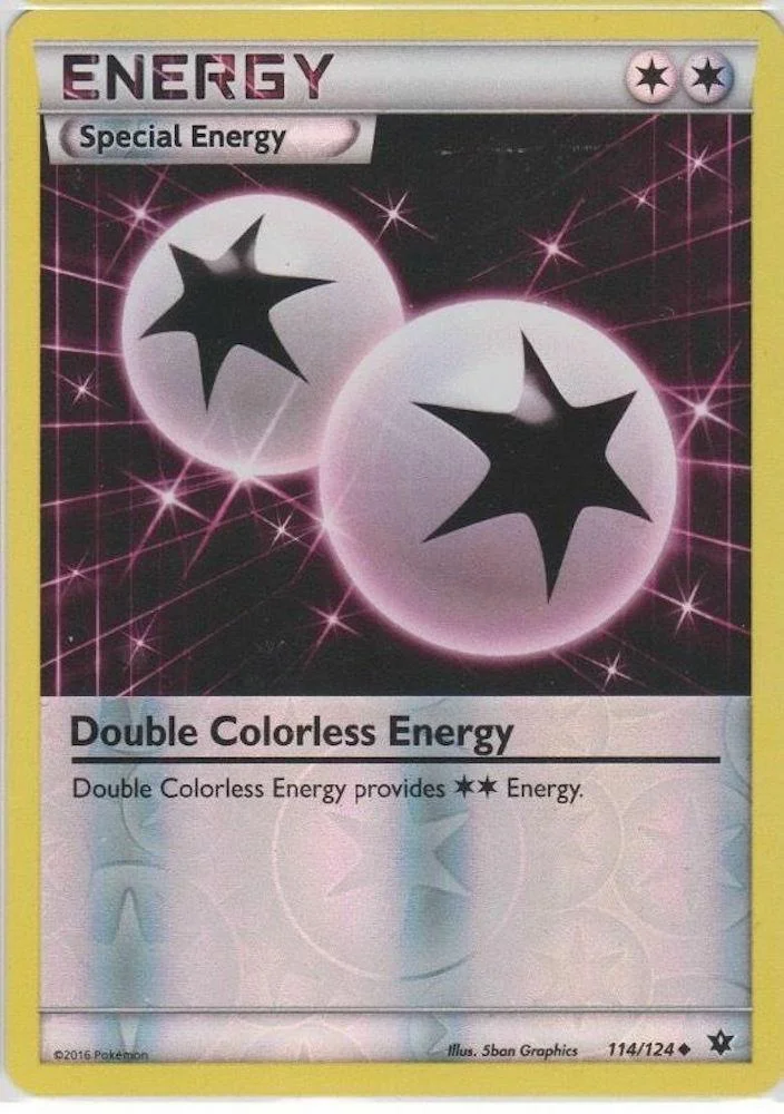 Double Colorless Energy [Reverse Holo] #114