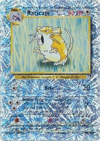 Raticate [Reverse Holo] #61 Legendary Collection — Pokémon Card Price ...