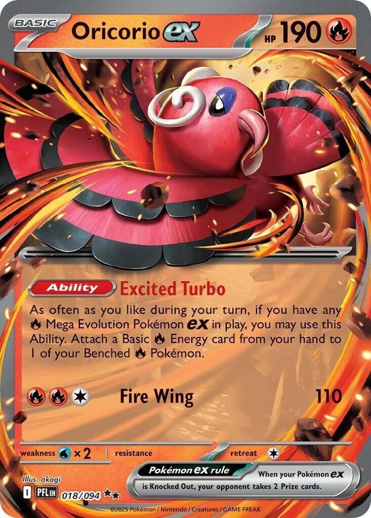 Oricorio ex #18