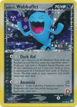 Rocket's Wobbuffet [Reverse Holo] #47