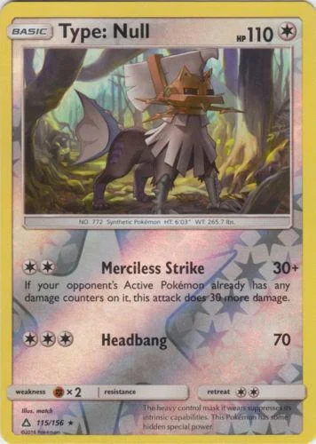 Type: Null [Reverse Holo] #115