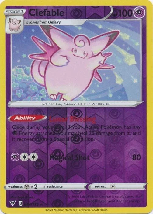 Clefable [Reverse Holo] #64