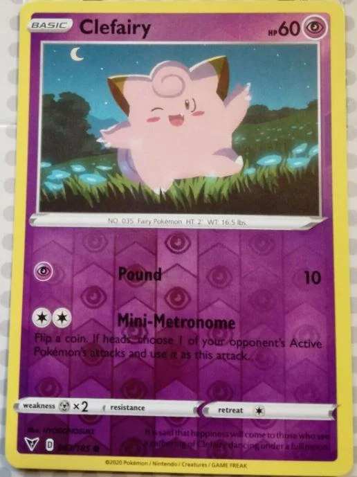 Clefairy [Reverse Holo] #63