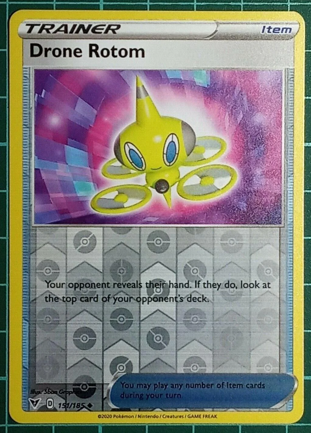 Drone Rotom [Reverse Holo] #151