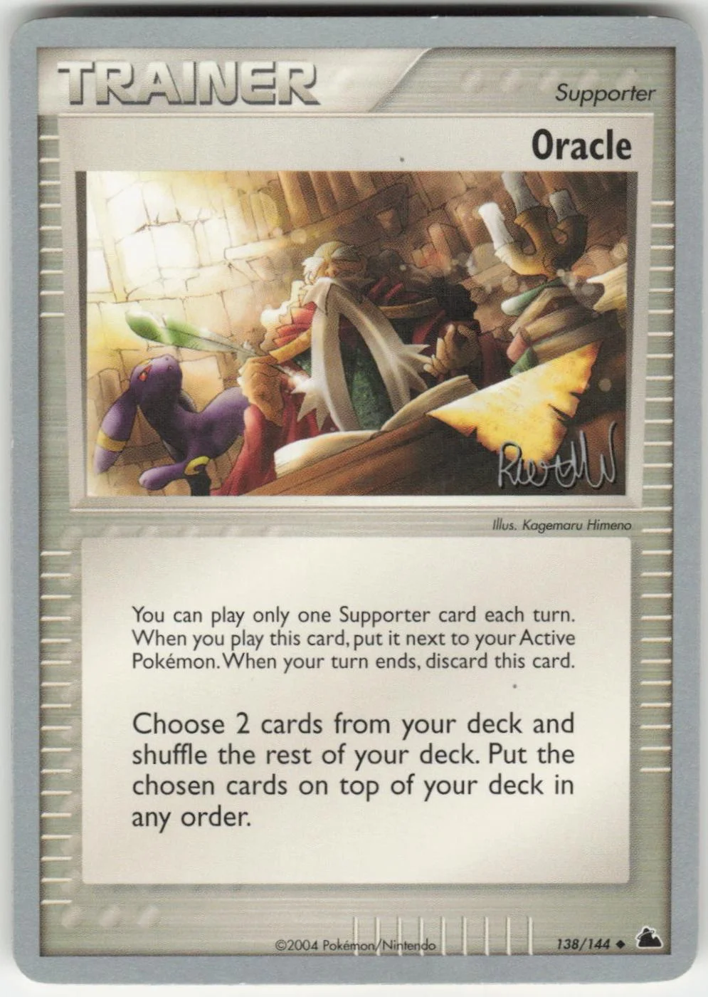 Card Cataligue Oracle #138 World Championships 2004 — Pokémon Card Price Guide ...